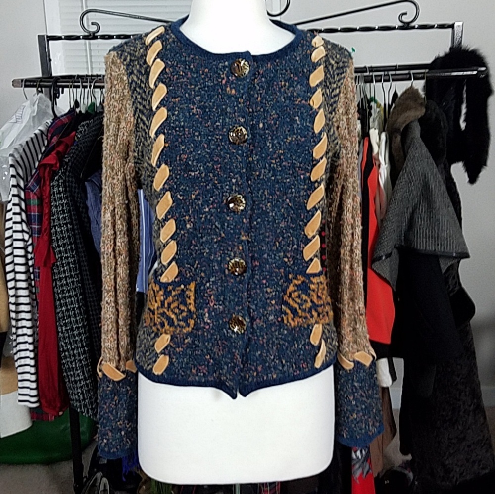 Anthropologie Curio Cardigan